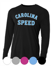 Load image into Gallery viewer, Adult &amp; Youth- Carolina Speed Arch  -Long Sleeve TEE
