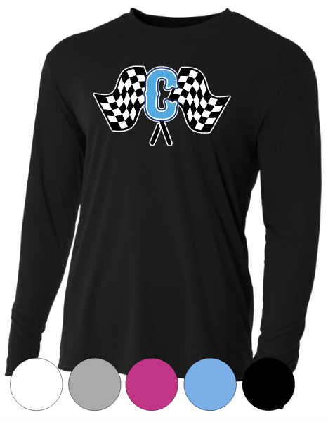 Adult & Youth- C Flag  -Long Sleeve TEE