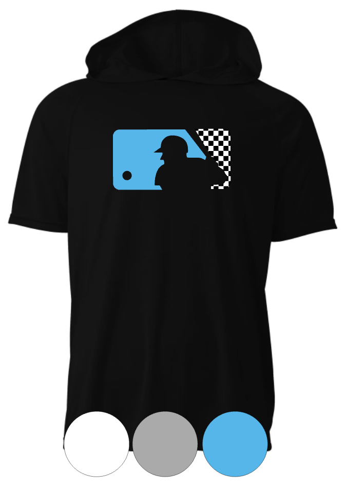 Adult & Youth-  -Major League Carolina Speed-Drifit Hooded TEE Short/Long Sleeves