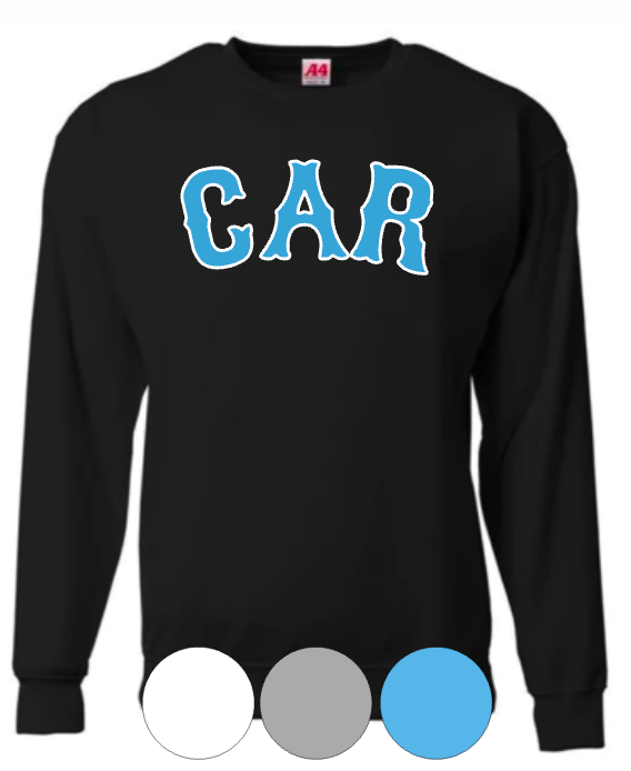 Adult & Youth- CAR- Cotton or Drifit Crewneck Sweatshirt