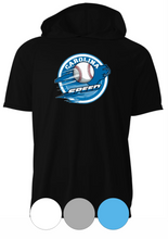 Load image into Gallery viewer, Adult &amp; Youth- Circle Emblem Carolina Speed -Drifit Hooded TEE Short/Long Sleeves
