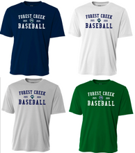 Load image into Gallery viewer, Adult &amp; Youth- Forest Creek Baseball- Cotton or Drifit Crewneck Sweatshirt
