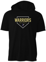 Load image into Gallery viewer, Adult &amp; Youth- Warriors Softball Plate -Drifit Hooded TEE **Short OR Long Sleeves**

