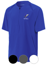 Load image into Gallery viewer, JST489 Sport-Tek® Repeat 1/2-Zip Short Sleeve Jacket - Indian Land Softball Printed
