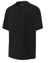 Load image into Gallery viewer, JST489 Sport-Tek® Repeat 1/2-Zip Short Sleeve Jacket -FM Plate Printed
