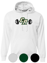Load image into Gallery viewer, ADULT Drifit OR Cotton Hooded Sweatshirt- Copperhead Weightlifting Club
