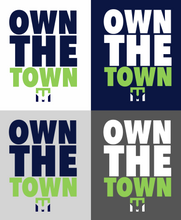 Load image into Gallery viewer, ADULT/YOUTH - Own The Town- Hooded Sweatshirt
