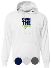 Load image into Gallery viewer, ADULT/YOUTH - Own The Town- Hooded Sweatshirt
