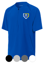 Load image into Gallery viewer, JST489 Sport-Tek® Repeat 1/2-Zip Short Sleeve Jacket -FM Plate Printed
