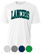 Load image into Gallery viewer, Adult &amp; Youth- LANCERS Arch -Drifit OR Cotton Short SleeveS
