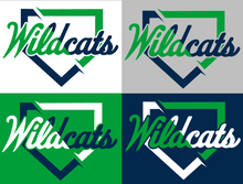 Load image into Gallery viewer, Adult OR Youth- Wildcats Plate -Drifit OR Cotton Short Sleeve
