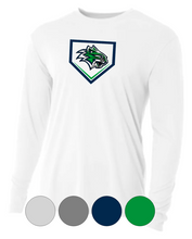 Load image into Gallery viewer, Adult &amp; Youth- Wildcats Logo Plate -Drifit OR Cotton Long Sleeve
