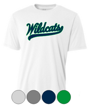 Load image into Gallery viewer, Adult OR Youth- Wildcats Script -Drifit OR Cotton Short Sleeve
