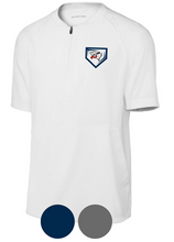 Load image into Gallery viewer, Adult or Youth- JST489 Sport-Tek® Repeat 1/2-Zip Short Sleeve Jacket -Knighthawk Plate Printed
