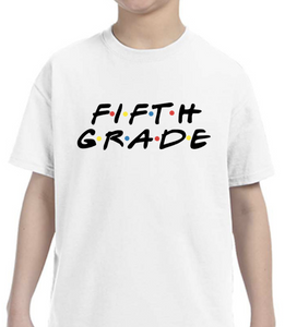 CUSTOM grade Friends inspired shirt