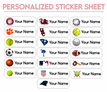 Load image into Gallery viewer, Personalized Sticker Sheets!
