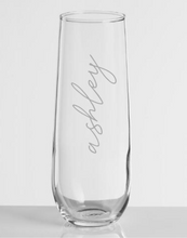 Load image into Gallery viewer, Personalzied Etched Glassware {SINGLE GLASS PRICING}
