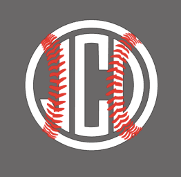 Baseball Monogram outdoor decal