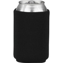 Load image into Gallery viewer, Personalized Embroidered Monogram Black Koozie
